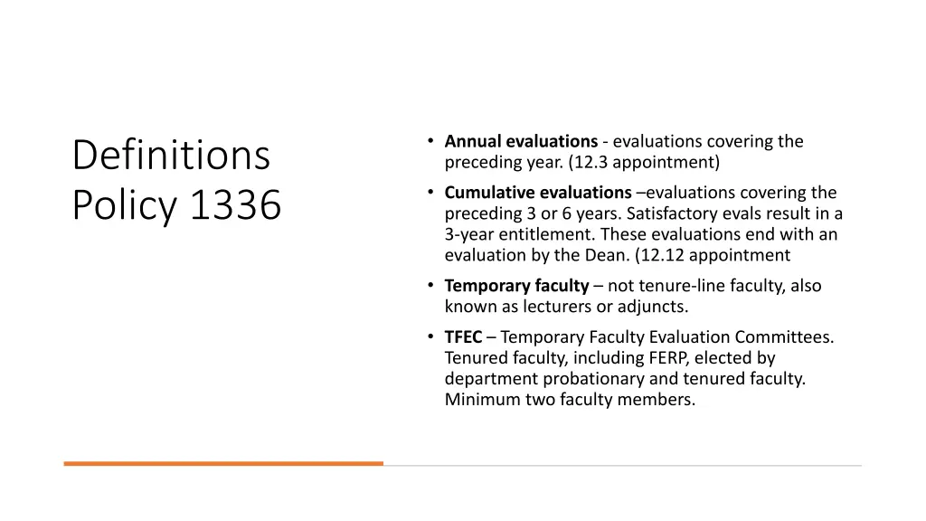 annual evaluations evaluations covering