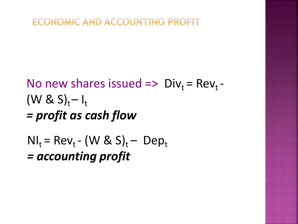 economic and accounting profit