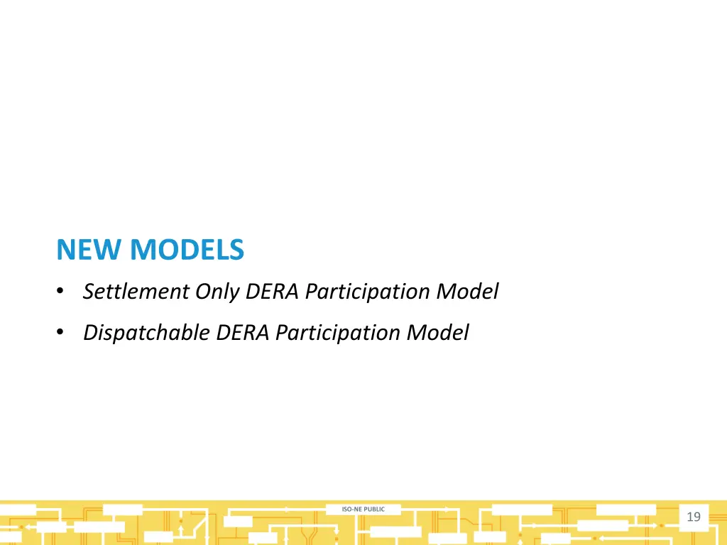 new models settlement only dera participation