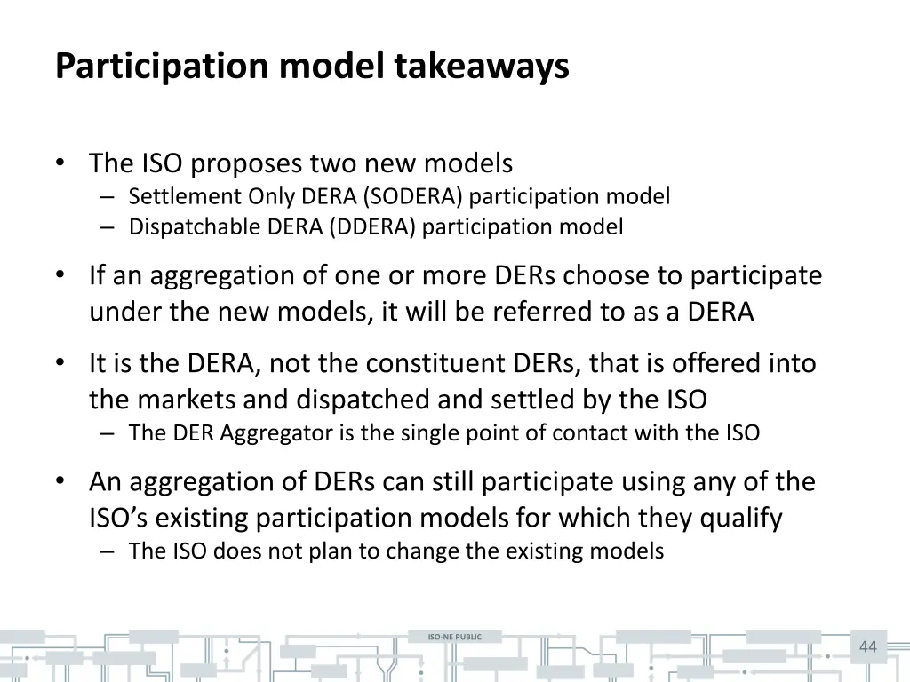 participation model takeaways 1