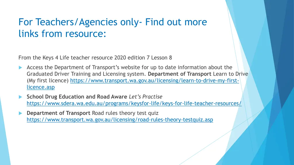 for teachers agencies only find out more links