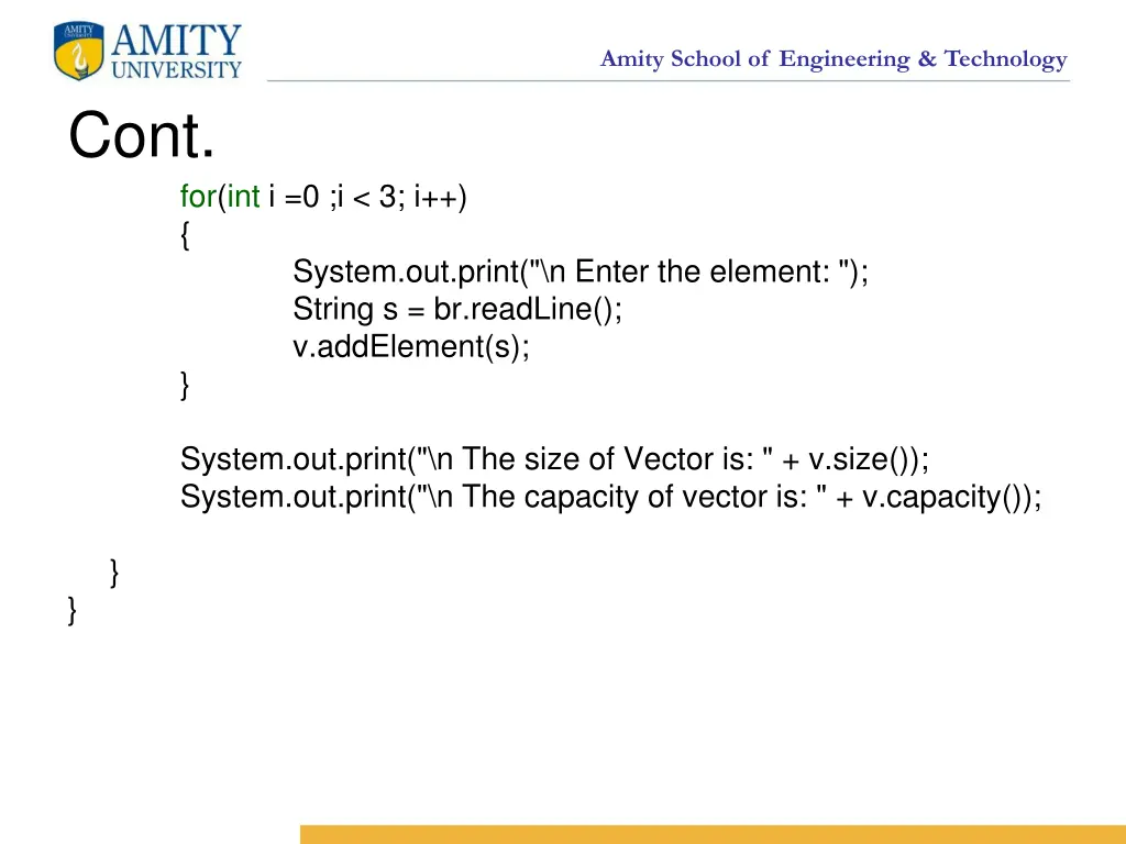 amity school of engineering technology 11