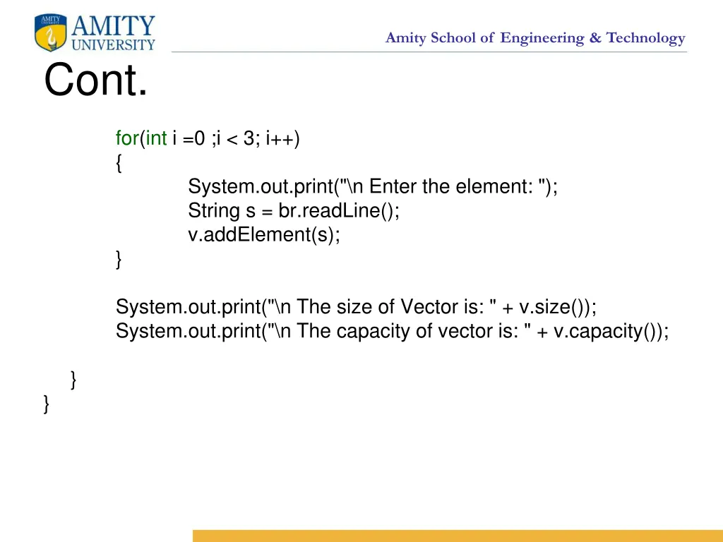 amity school of engineering technology 9