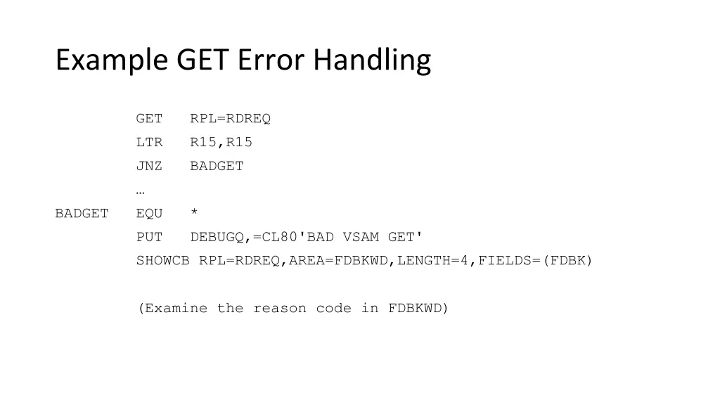 example get error handling