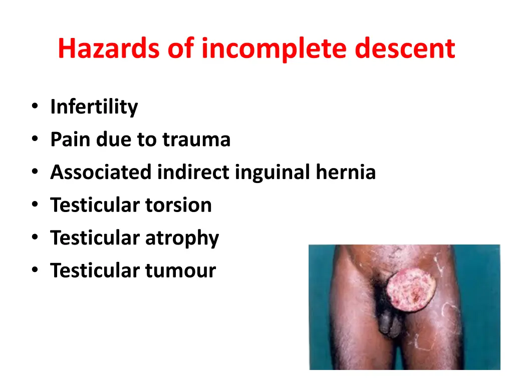 hazards of incomplete descent