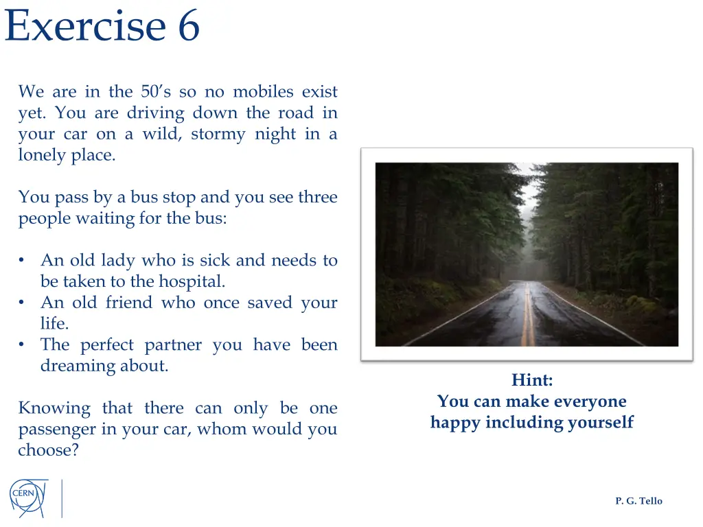 exercise 6