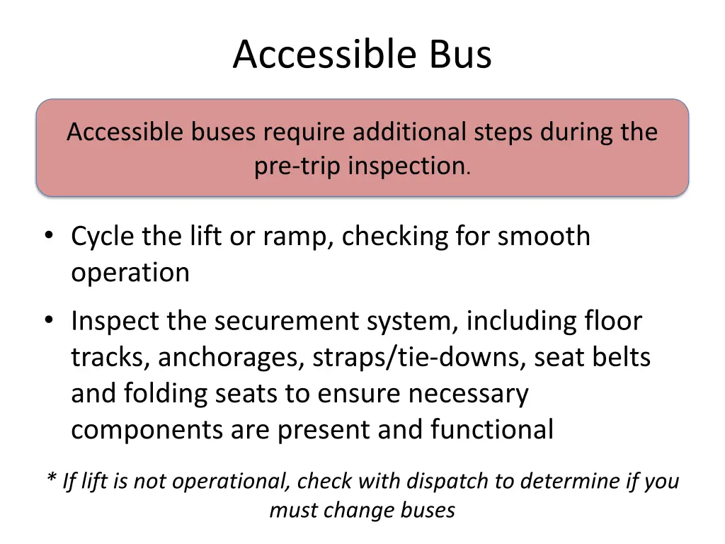 accessible bus