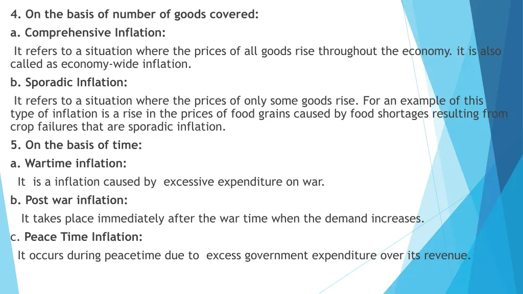 4 on the basis of number of goods covered