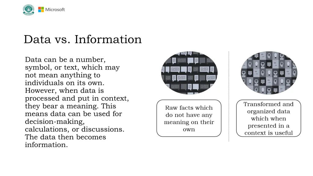 data vs information