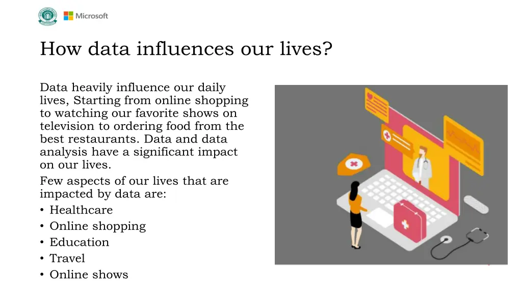 how data influences our lives