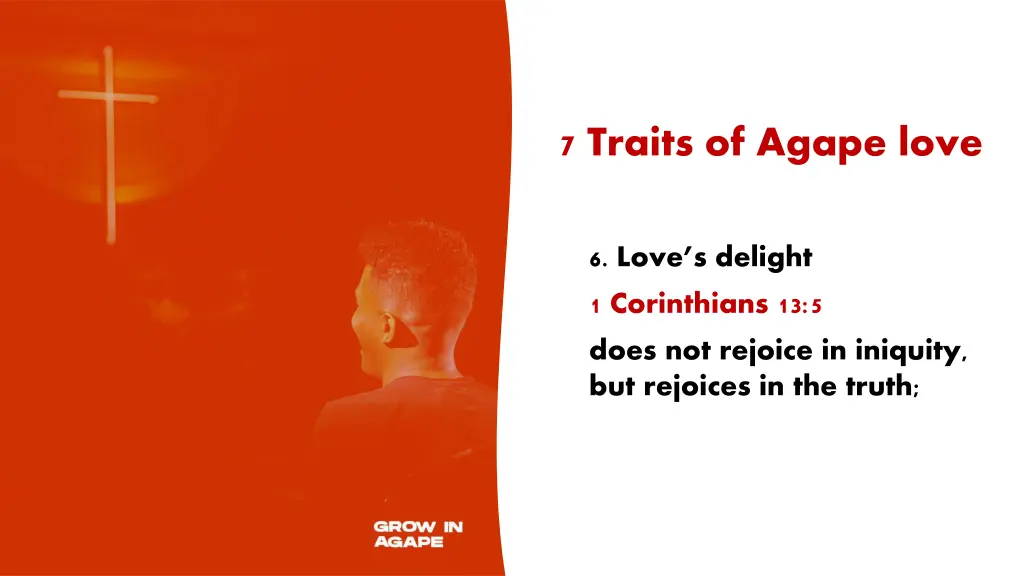 7 traits of agape love 5