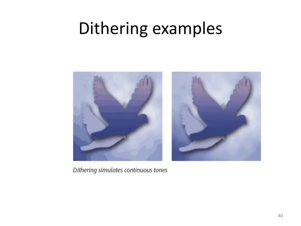 dithering examples