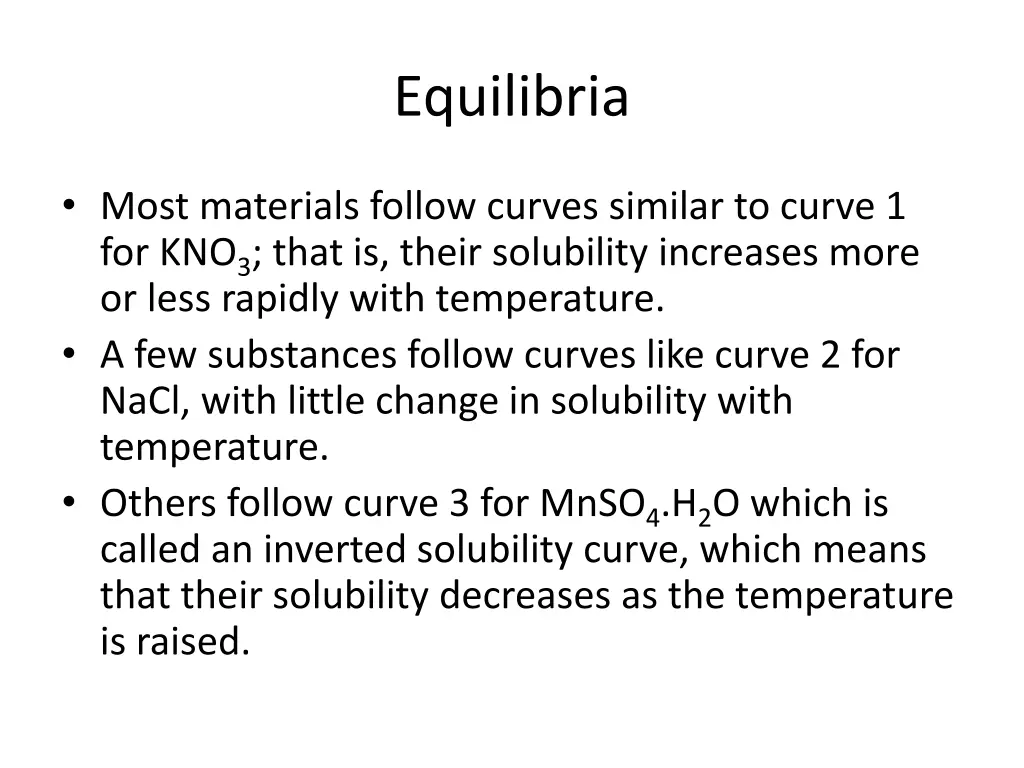 equilibria 2