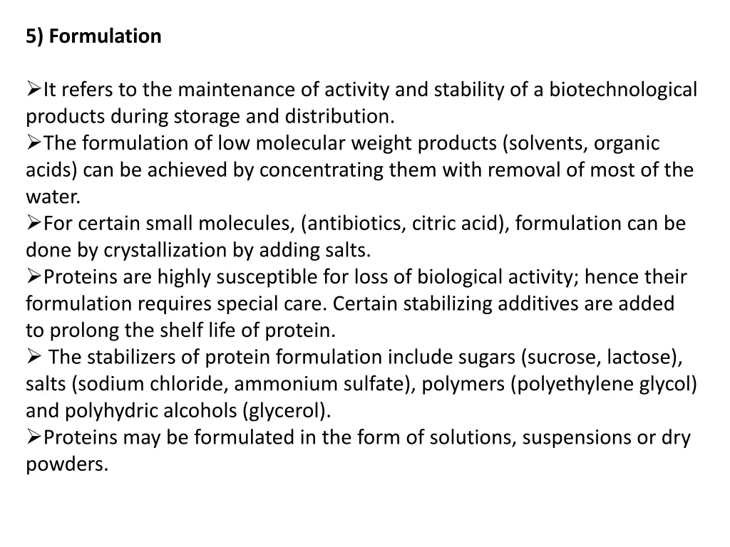 5 formulation