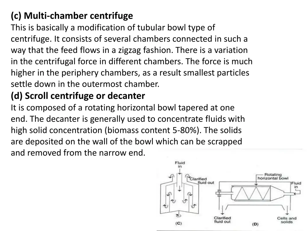 c multi chamber centrifuge this is basically