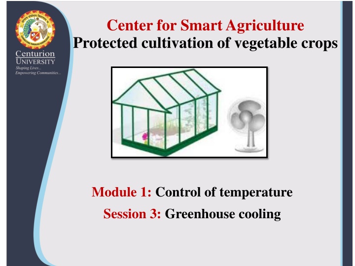 center for smart agriculture protected