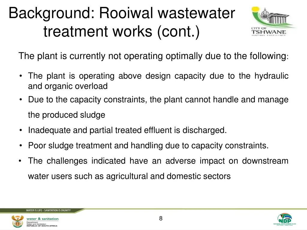 background rooiwal wastewater treatment works cont