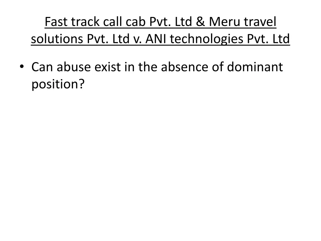 fast track call cab pvt ltd meru travel solutions