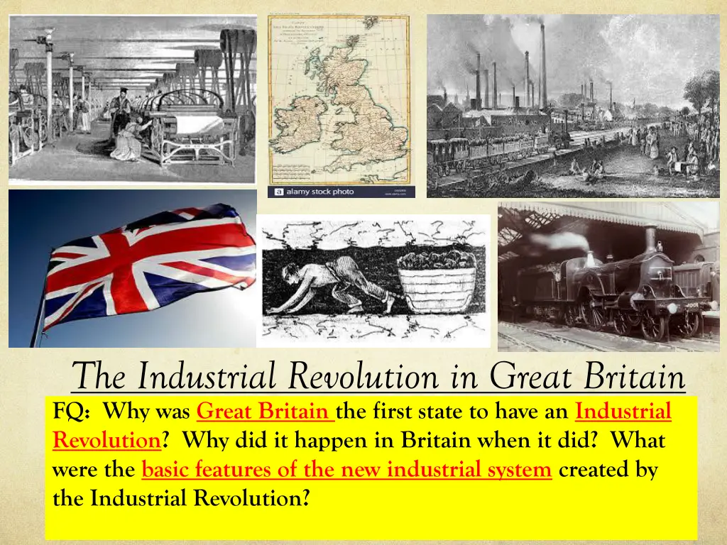 the industrial revolution in great britain