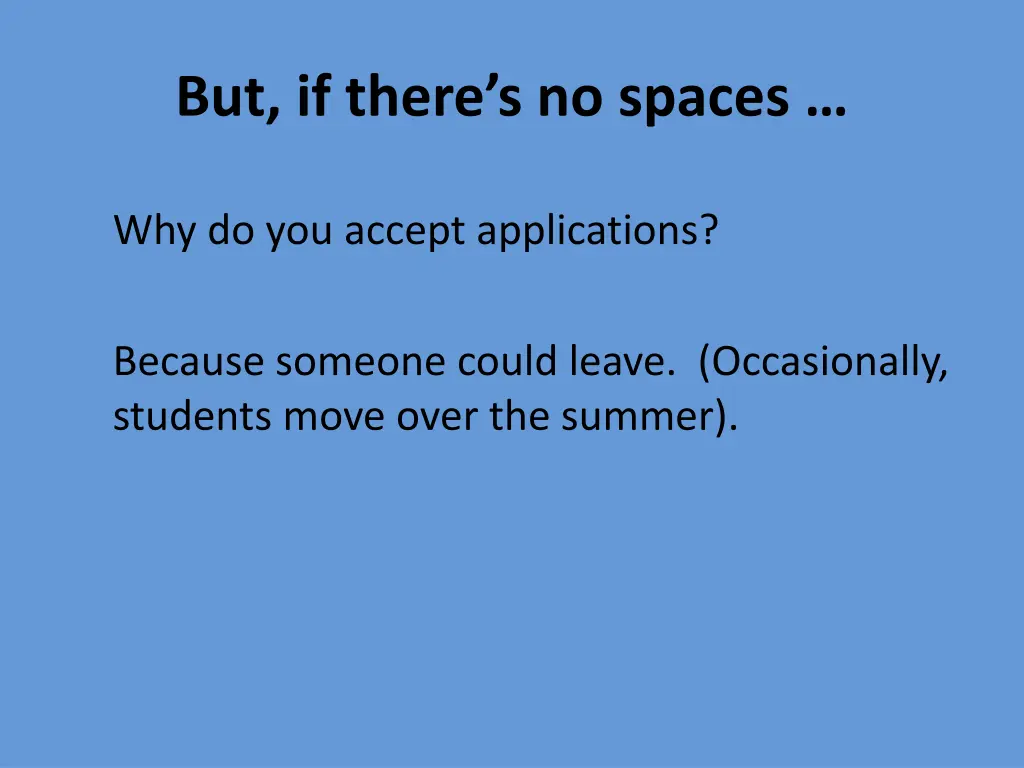 but if there s no spaces