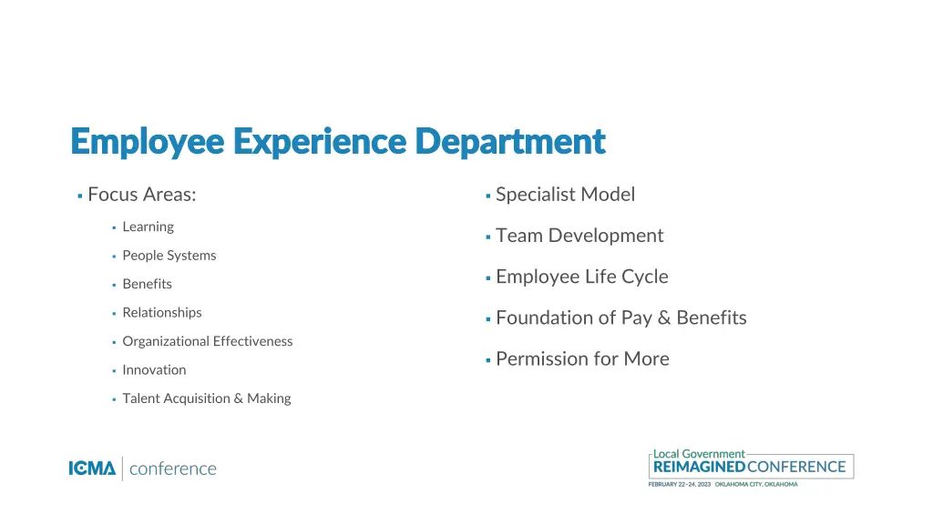 employee experience department employee