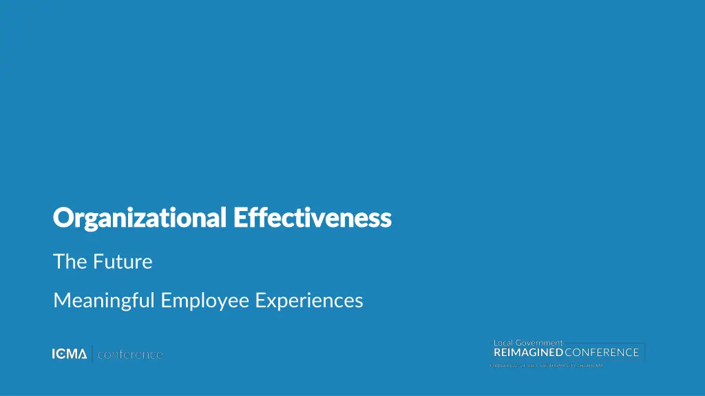 organizational effectiveness organizational