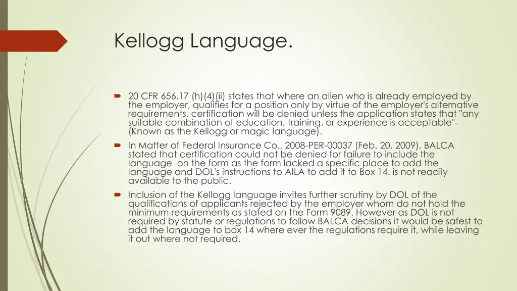 kellogg language