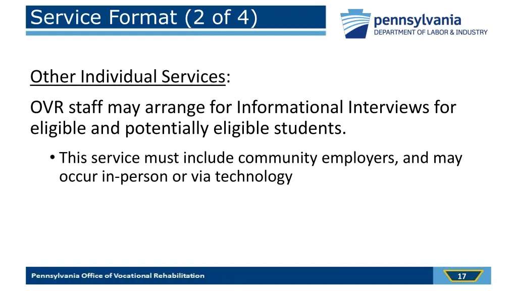 service format 2 of 4