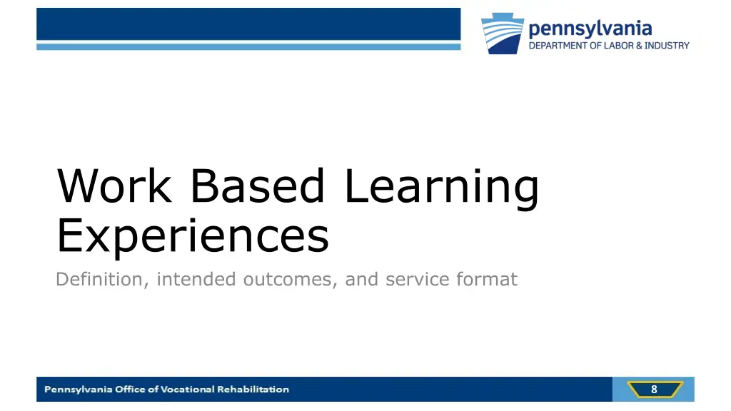 work based learning experiences definition