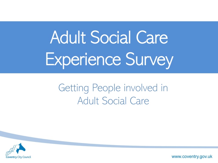 adult social care adult social care experience