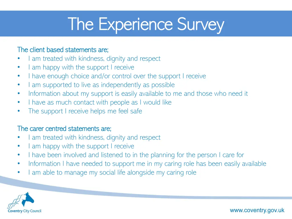 the experience survey the experience survey 1