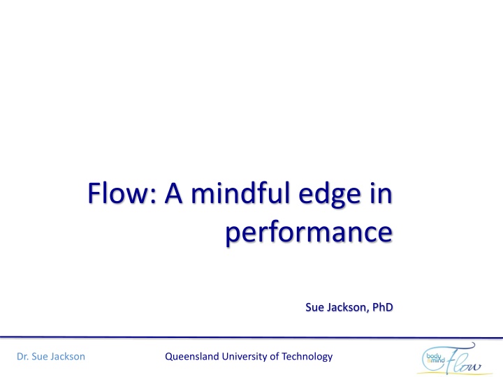 flow a mindful edge in performance