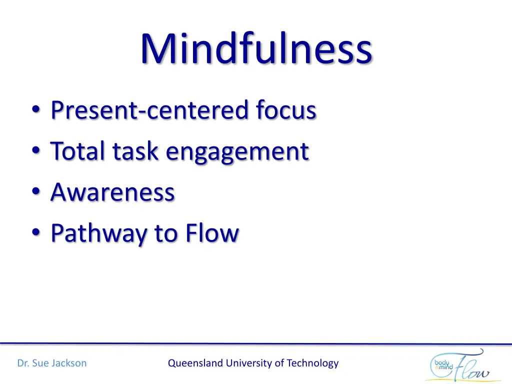 mindfulness