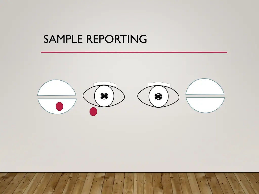 sample reporting 1