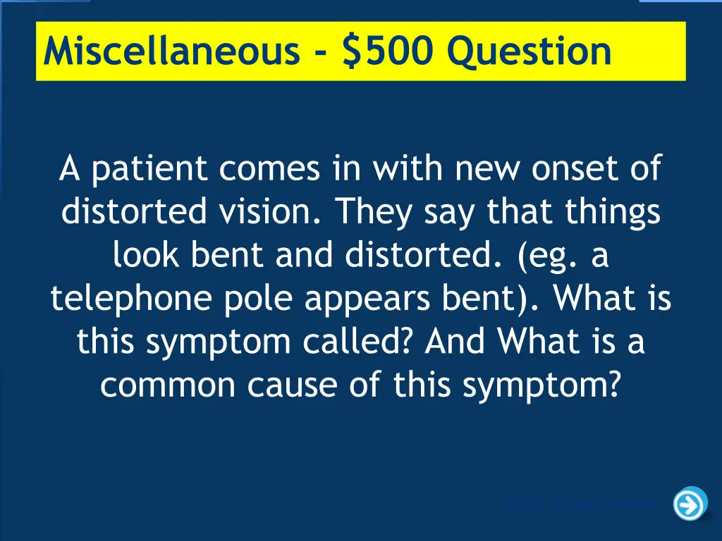 miscellaneous 500 question