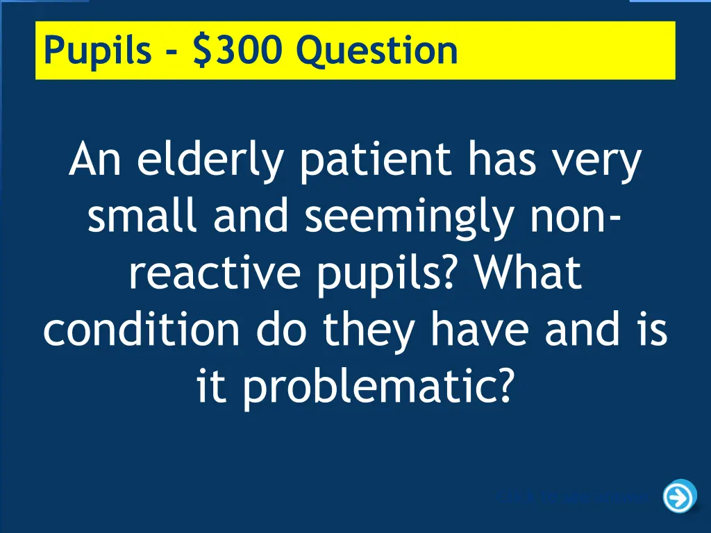 pupils 300 question