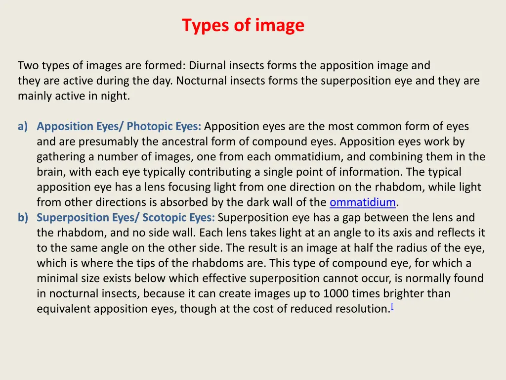 types of image