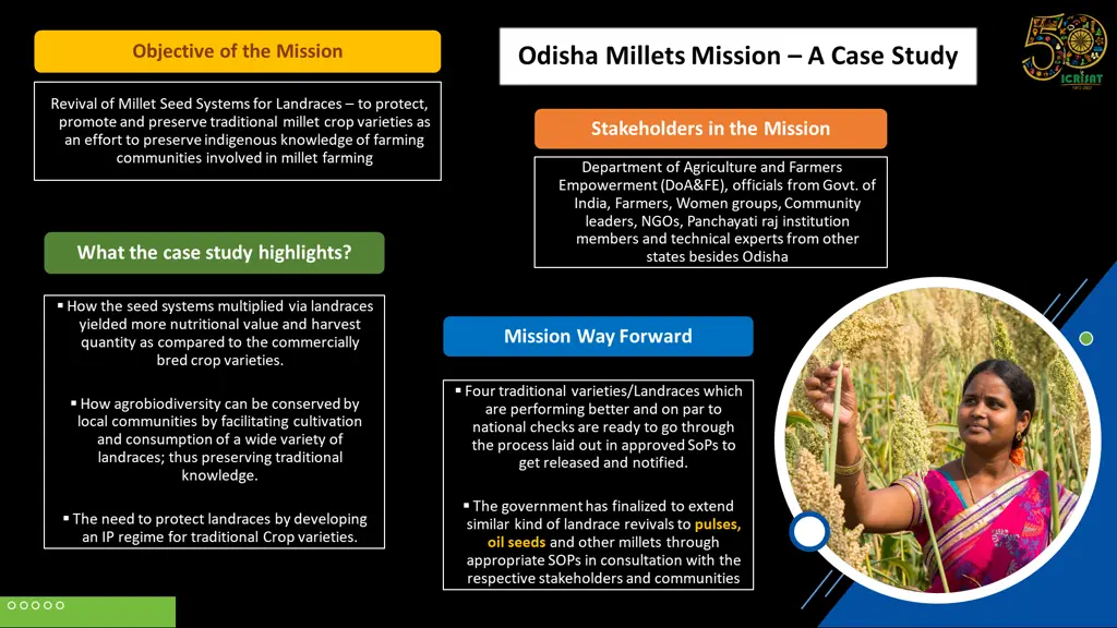 objective of the mission