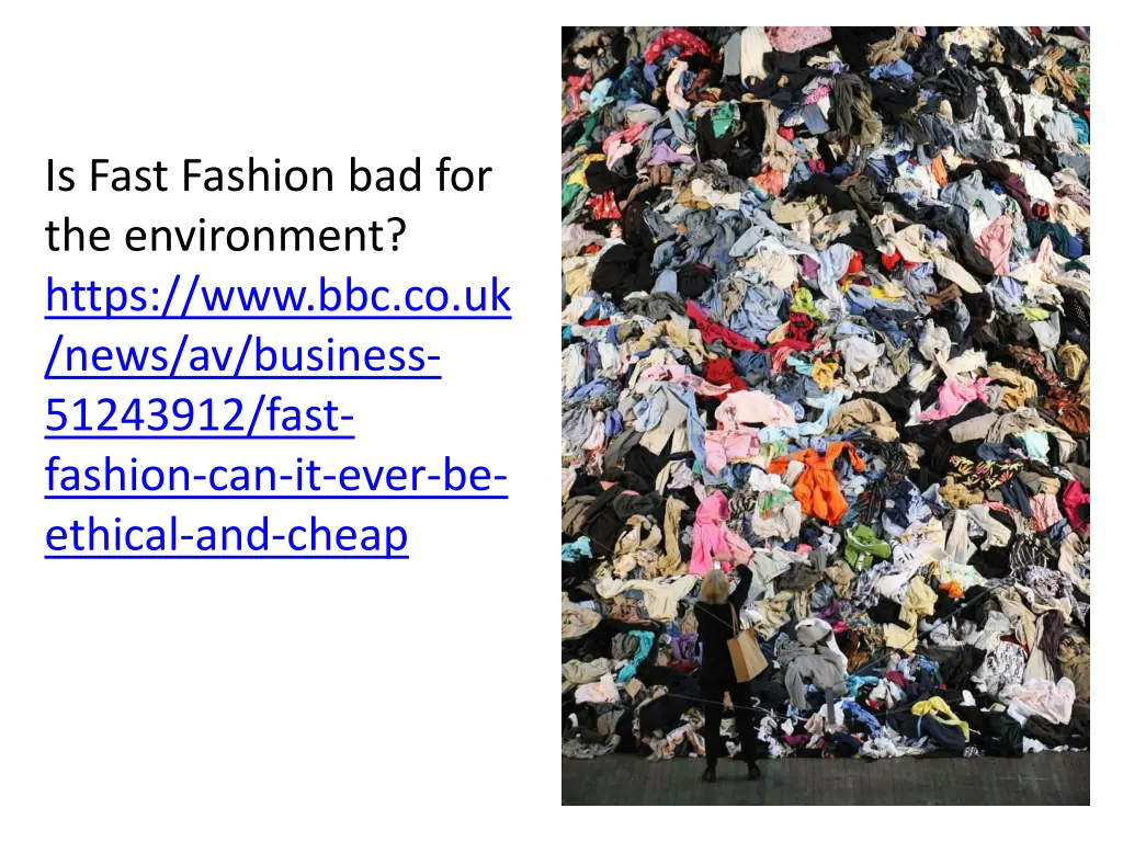 is fast fashion bad for the environment https