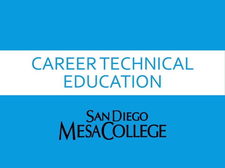 career technical education