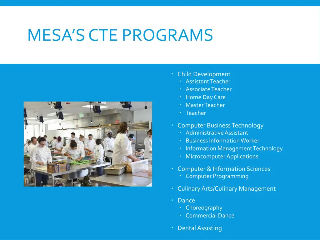 mesa s cte programs 1