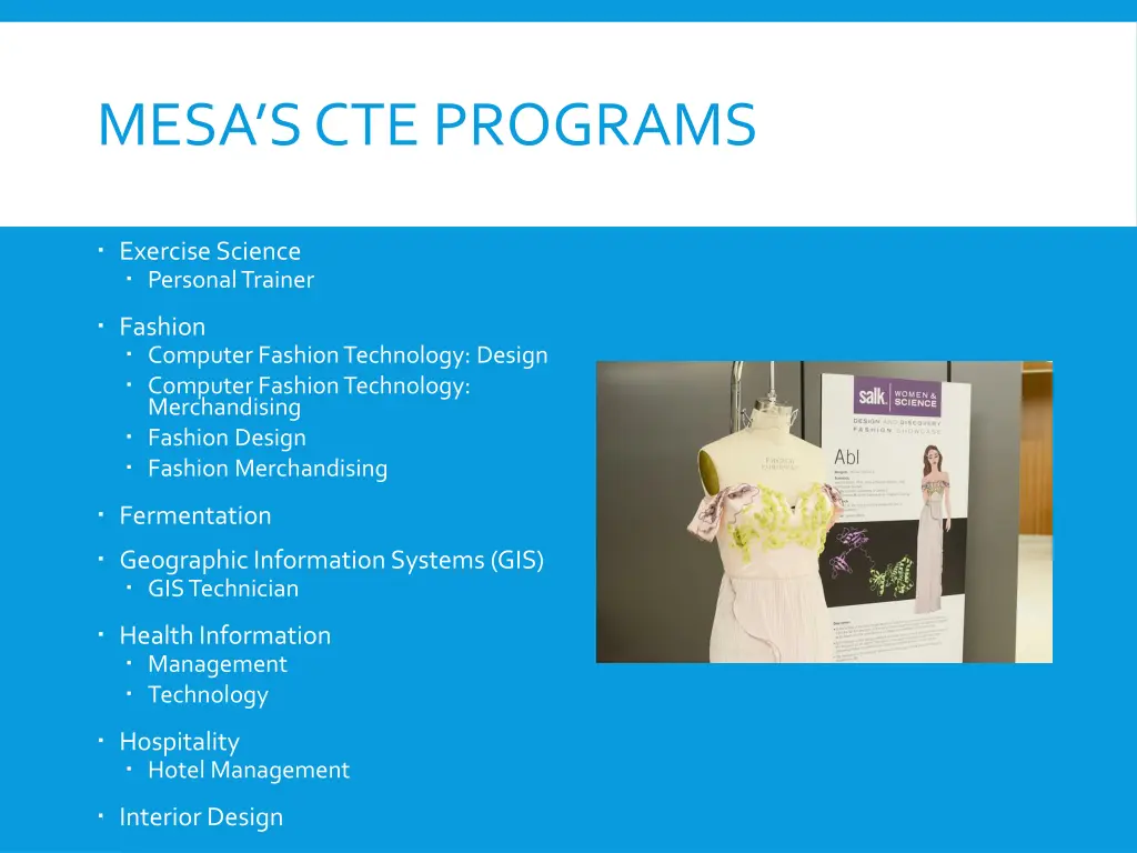 mesa s cte programs 2