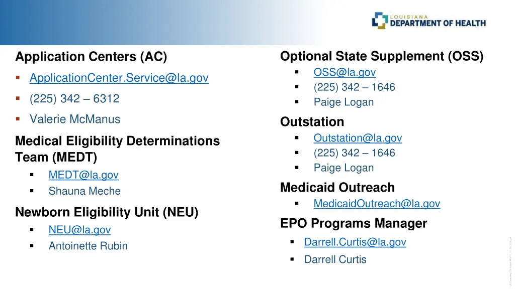 optional state supplement oss oss@la