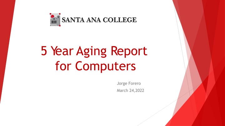 5 y earaging report for computers