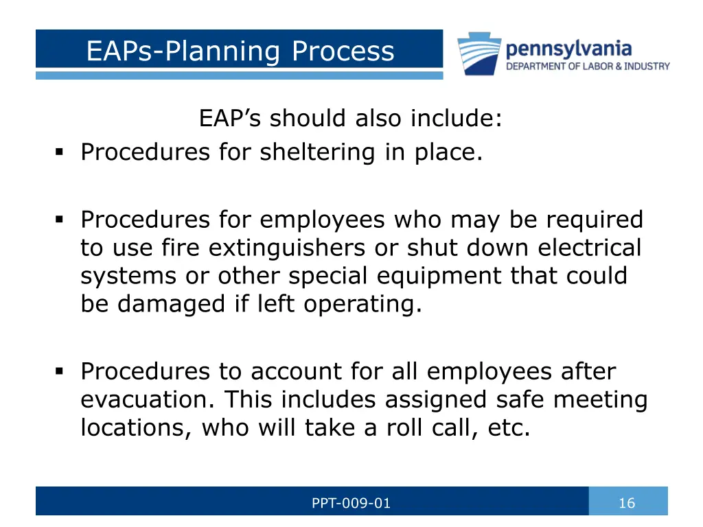 eaps planning process 2