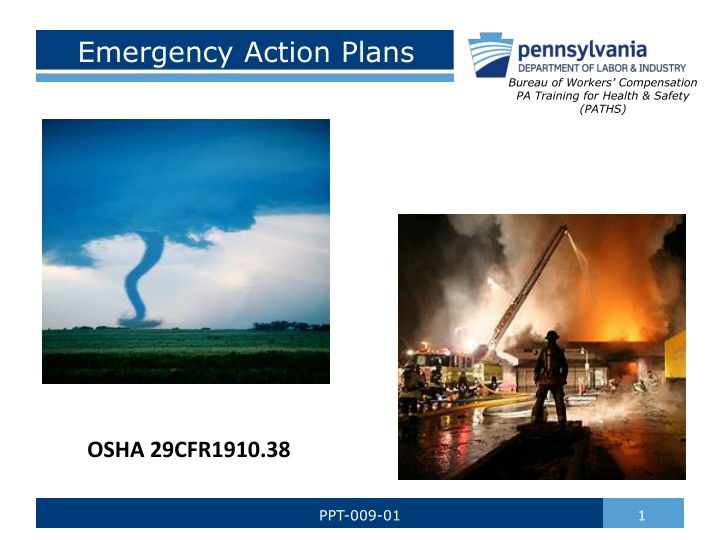 emergency action plans