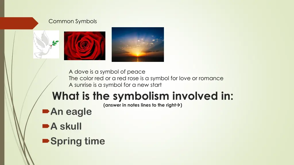 common symbols