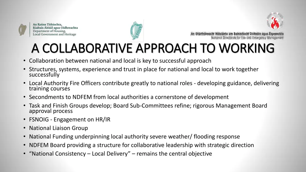 a collaborative approach to working