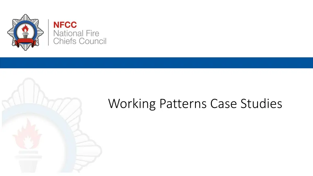 working patterns case studies 1