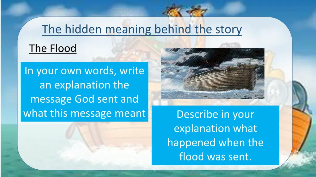 the hidden meaning behind the story